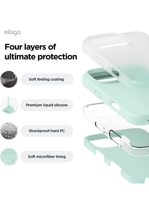 elago iPhone 16 Pro MAX Case Liquid Silicone